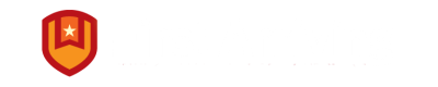 A red and orange shield emblem with a white star, followed by the text "Command Post" in white, and "Command Control Center" underneath in smaller red text.